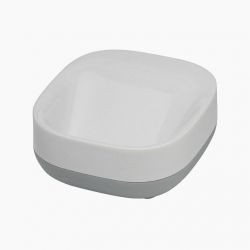 Compact soap dish