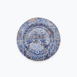 Moments / Melamine ( Khayameya Blue Plate 23 cm )