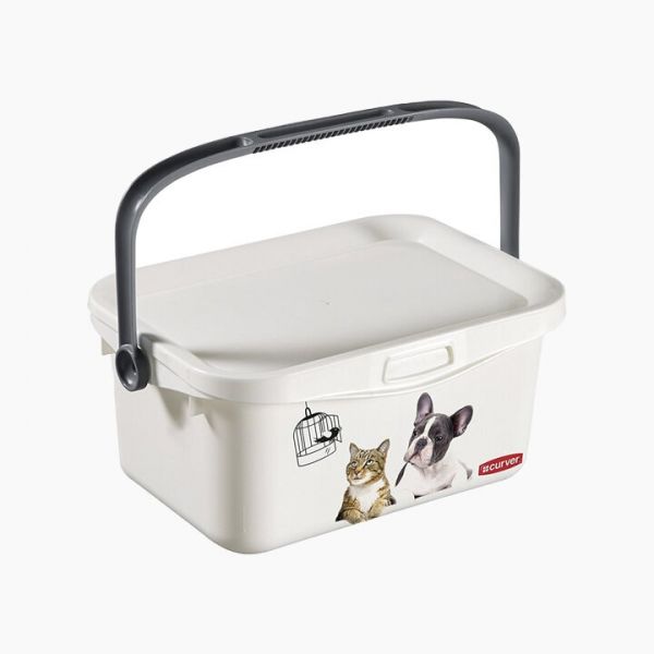 Multiboxx Square Box with Lid 3 L. white