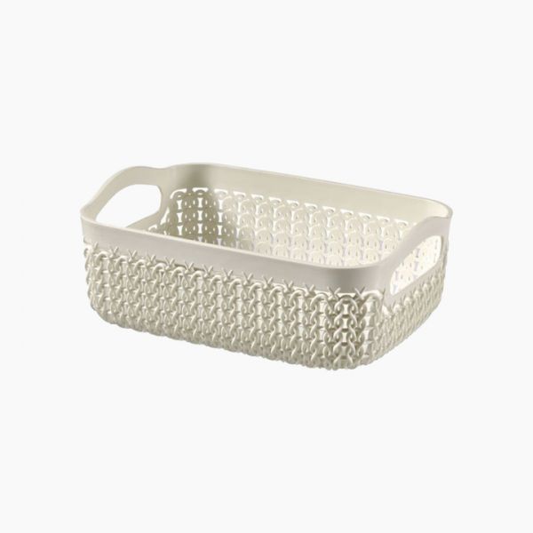 Curver / Plastic ( Knit Rectangular Basket 1.3 Liter ) J