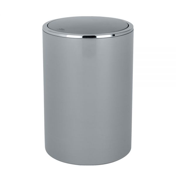 Wenko / ( Inca swing cover bin 5 Liter )Grey