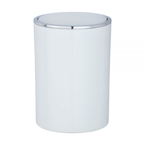 Wenko / ( Inca swing cover bin 5 Liter )White