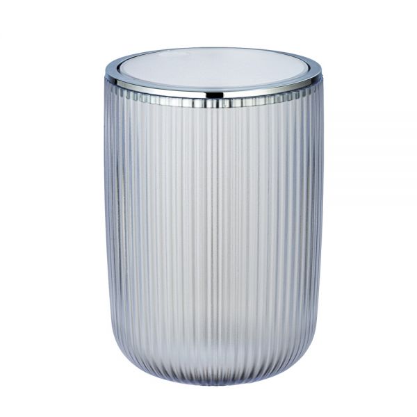 Wenko / ( Agropoli swing cover bin 5.5 Liter )White