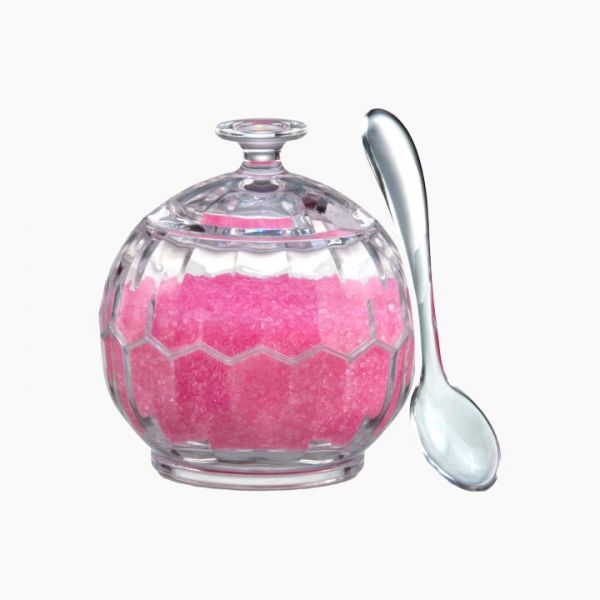 HEC-Acrylic ( Sugar jar with spoon ) C