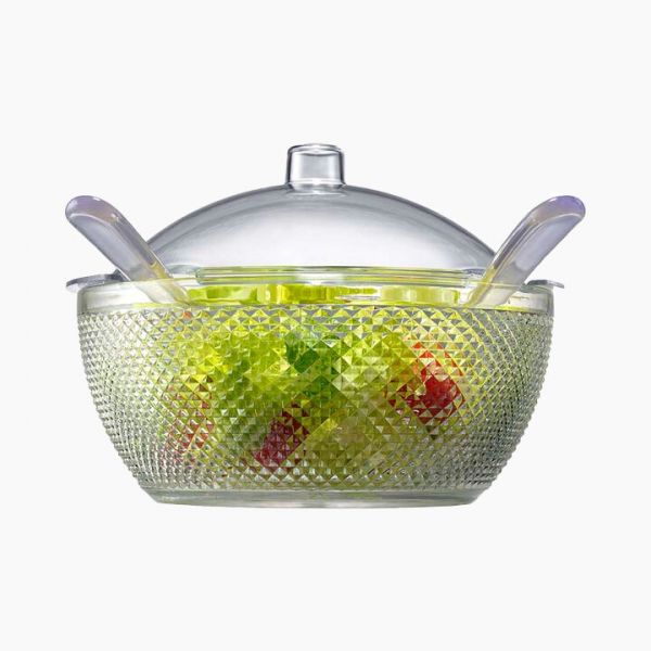 HEC-Acrylic ( Salad bowl with servers )