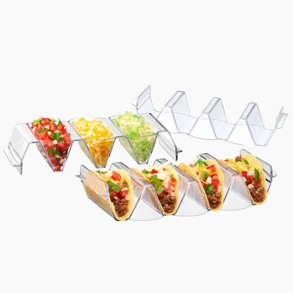 HEC-Acrylic ( Cool Party Taco Holder Set of 3 )