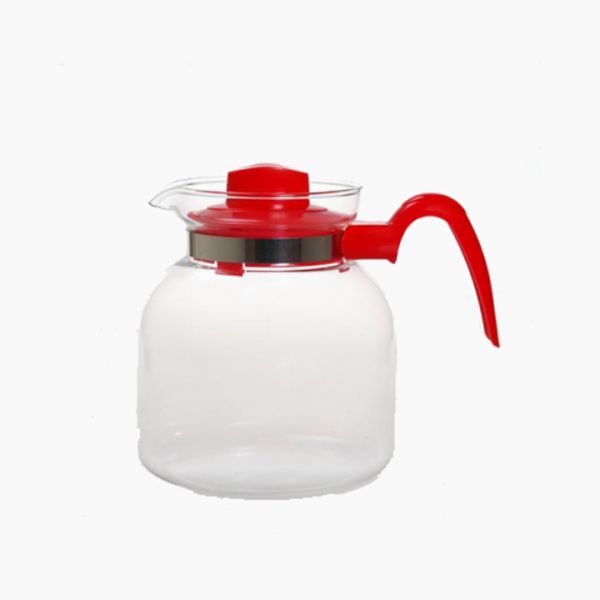 Tea pot 1.85 liter borosilicate glass