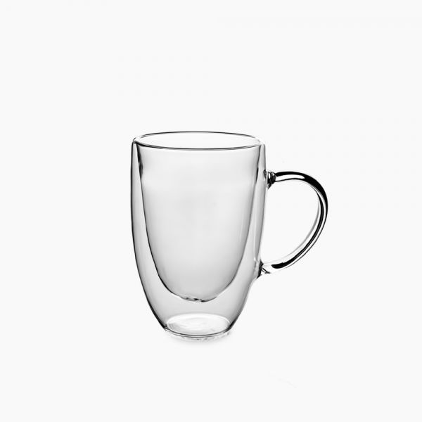 Zinnia / Glass ( Longo Double glass set of 2 mugs 360 ml )