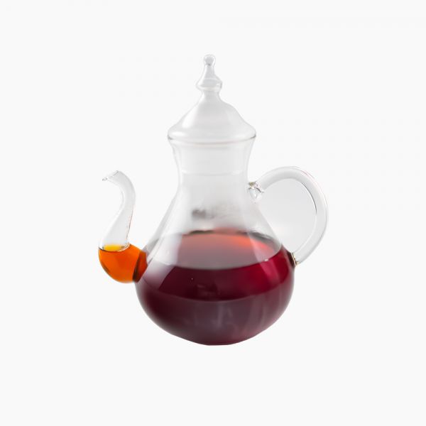 ZINNIA / Glass ( Double glass Tea Pot 600 ml )Transparent