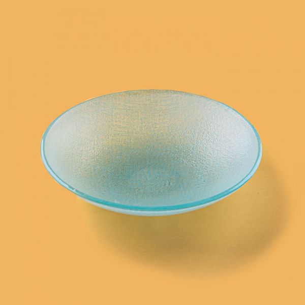 Rosa / Glass ( Turquoise Spin 28 CM Bowl )