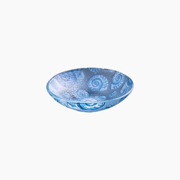 Rosa / Glass ( Blue Shell 14 CM Bowl )