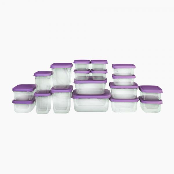 AKSA / Plastic ( food containers 18 Pcs )6221325004519