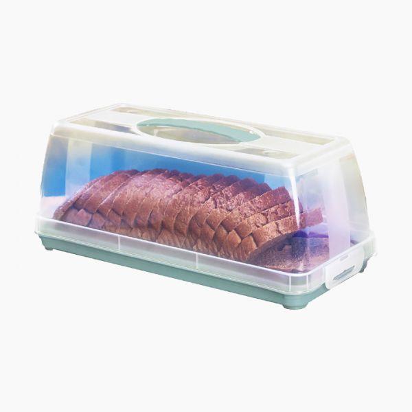 AKSA / Plastic ( Toast Bread Storage Box )|Turquoise