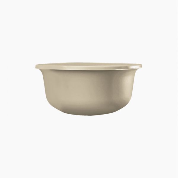 AKSA / Plastic ( Dough Bowl 4 Liter )|Beige