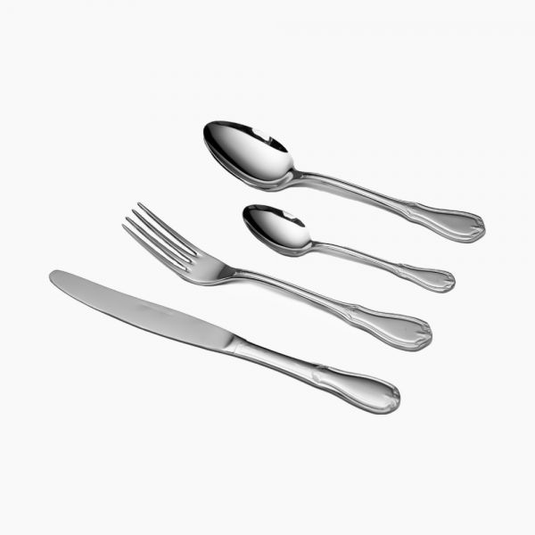 Zinnia / Stainless Steel ( 30 Pcs Cutlery set )6221854030065