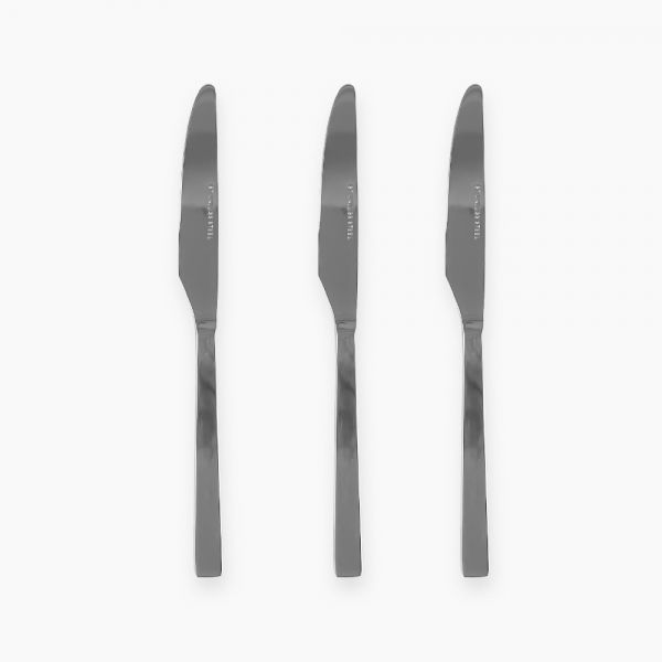 ZINNIA / Stainless Steel (  Set of 3 Table Knife )
