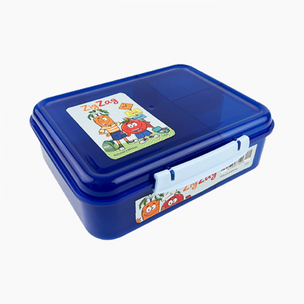 ZINNIA / Plastic ( ZigZag Lunch Box 1.65 Liter )B