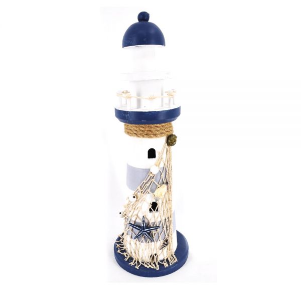 Medium Blue Lighthouse