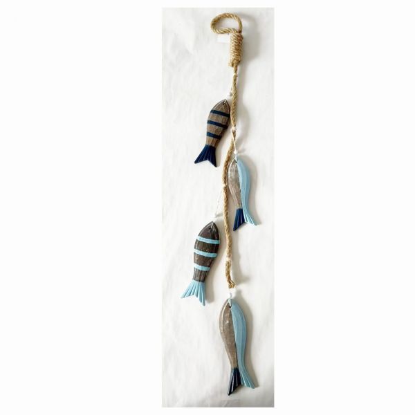 4 Fish Hanging Set