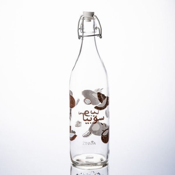 Zinnia / Glass ( Sobya Bottle 1 Liter )