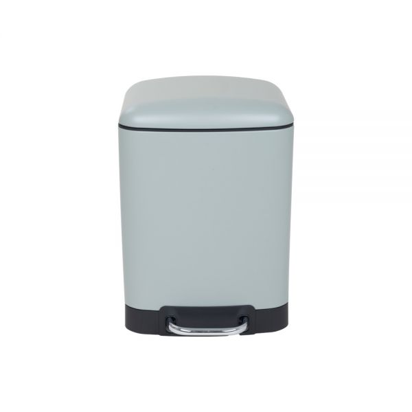 ZINNIA / Metal ( Rectangular Metal Waste bin with Pedal 6 Liter )
