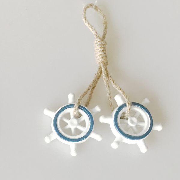 Set of 2 small rudders-Multicolor CC