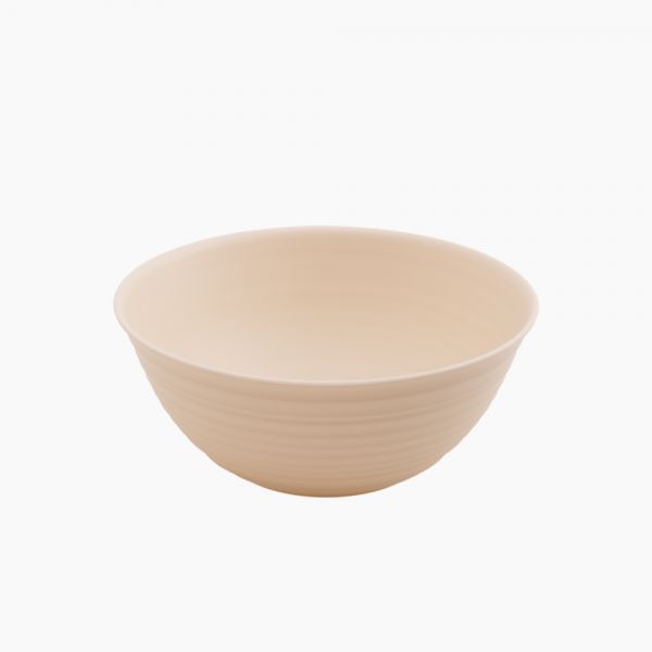HOME TALES / Plastic ( Bowl 1 Liter )Beige