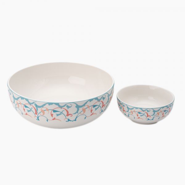 Rosa / Porcelain ( Decorations Khoshaf Set 7 PCS )