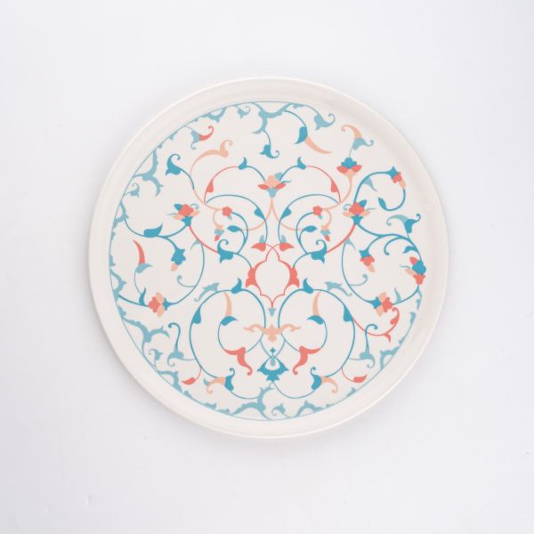 Rosa / Porcelain ( Decorations Round Serving Plate 33 cm )