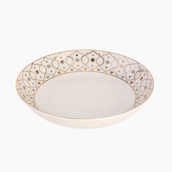 Rosa / Porcelain ( Andalusia Coup Soup Plate 21 cm )