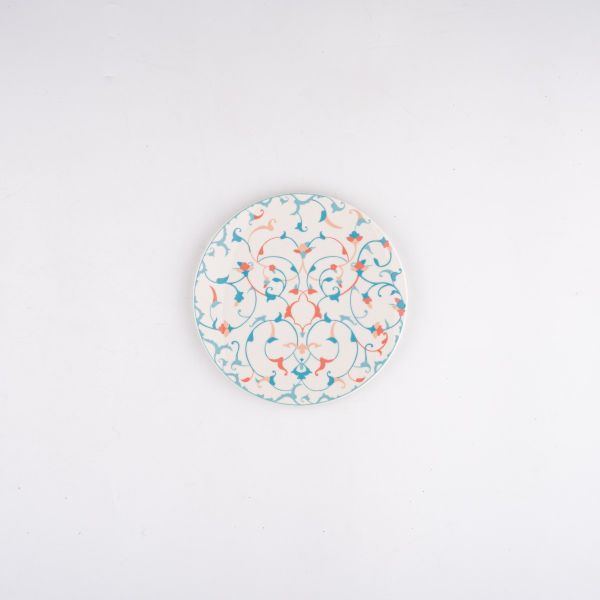 Rosa / Porcelain ( Zakharef Coup Dessert Plate 21 cm )