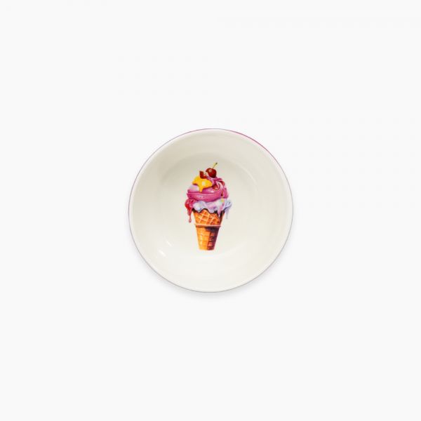 Rosa / Porcelain ( Ice Cream 1 small bowl 14 cm Coup )