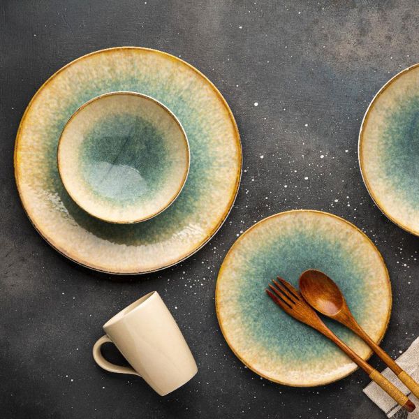 Rosa / Porcelain ( DG-20164 Coup Dinnerware Set, 30 Pieces )