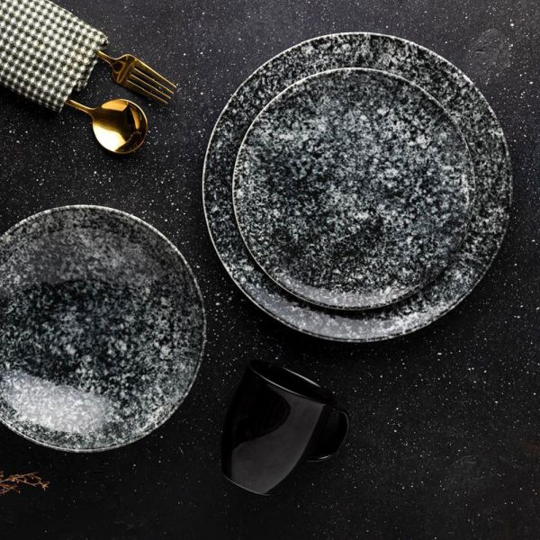 Rosa / Porcelain ( DG-20216 Coup Dinnerware Set, 30 Pieces )
