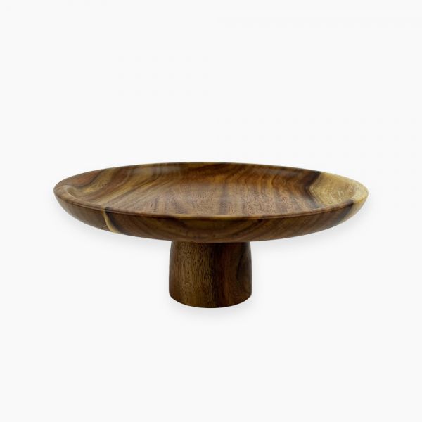 Wooden Service cake stand 25 CM