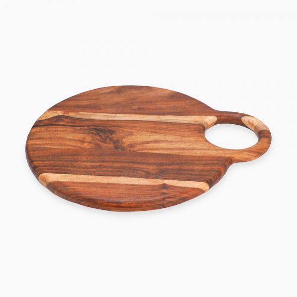  wooden cutting board 35*30 CM ( shape O )