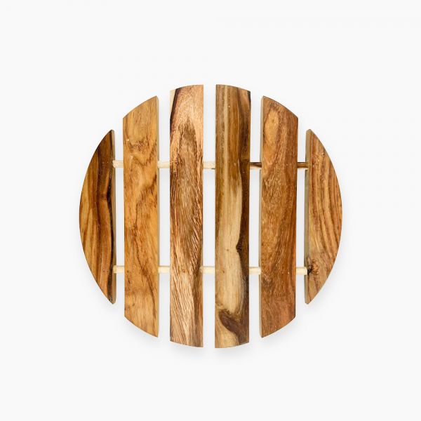 Wooden Round placemat 30 CM