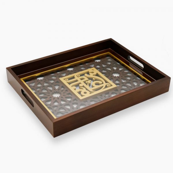 wooden tray 35 x 45 cm-Z