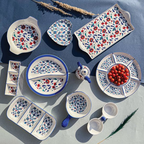 Rosa / Porcelain ( Turkish 1 11 pieces Breakfast set )