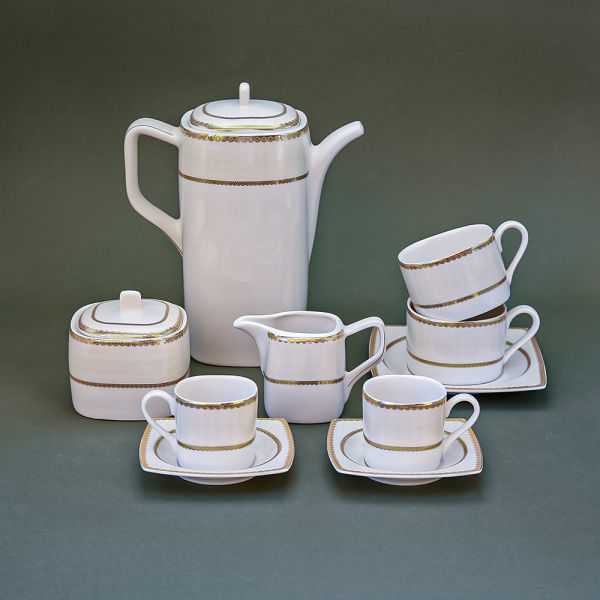 Rosa / Porcelain ( Elizabeth T.Shape Tea & Coffee set 29 pcs )