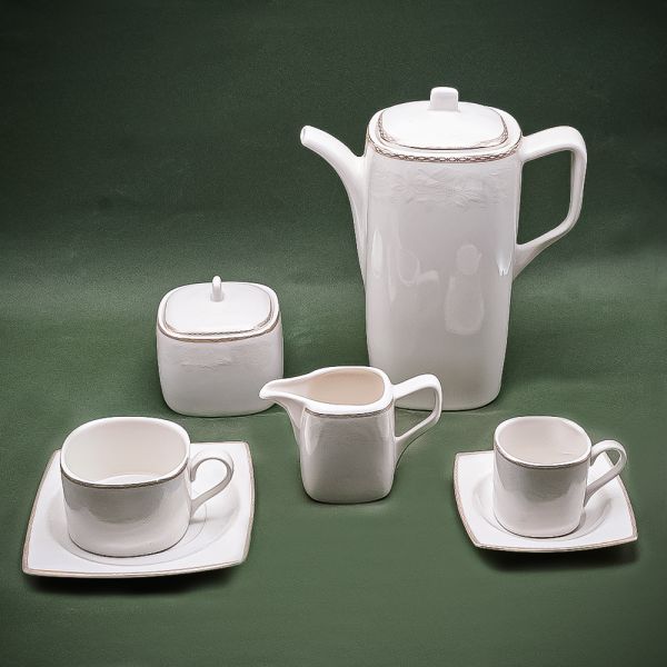 Rosa / Porcelain ( Victoria T.Shape Tea & Coffee set 29 pcs )