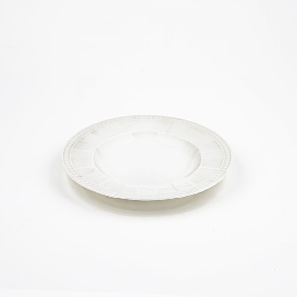 Rosa / Porcelain ( Water Wheel Ivory Dinner Plate 23 cm )