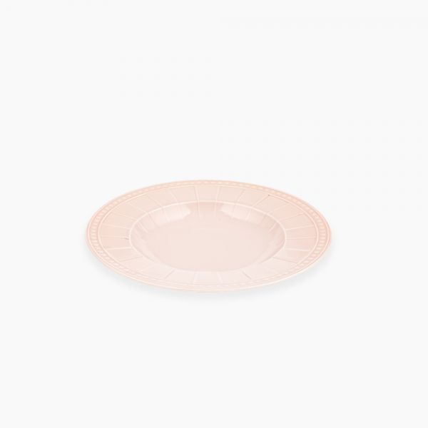 Rosa / Porcelain ( Water Wheel Rose Dinner Plate 23 cm )