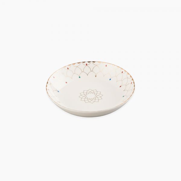 Rosa / Porcelain ( Zina Soup Plate 21 cm )