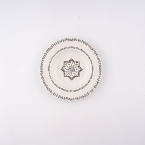 Rosa / Porcelain ( Arabesque Soup Plate 21 cm )