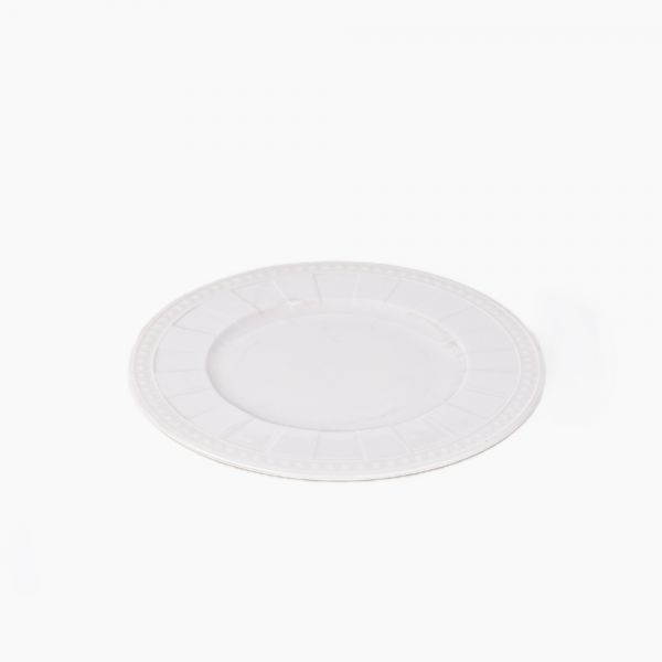 Rosa / Porcelain ( Water Wheel Ivory Dessert Plate 21 cm )