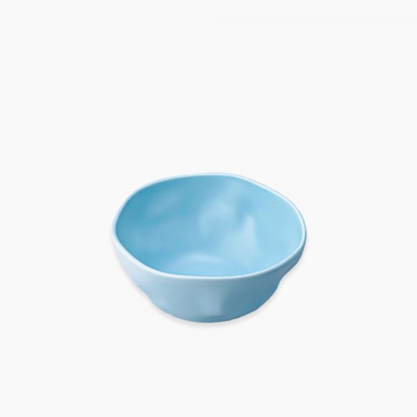 Rosa / Porcelain ( Matt Light Blue Bowl 14 cm )