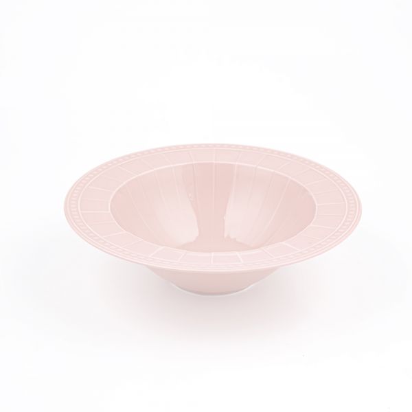 Rosa / Porcelain ( Water Wheel Rose bowl 30 CM )