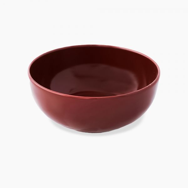 Rosa / Porcelain ( Burgundy Coup set of 6 bowls 13 cm )