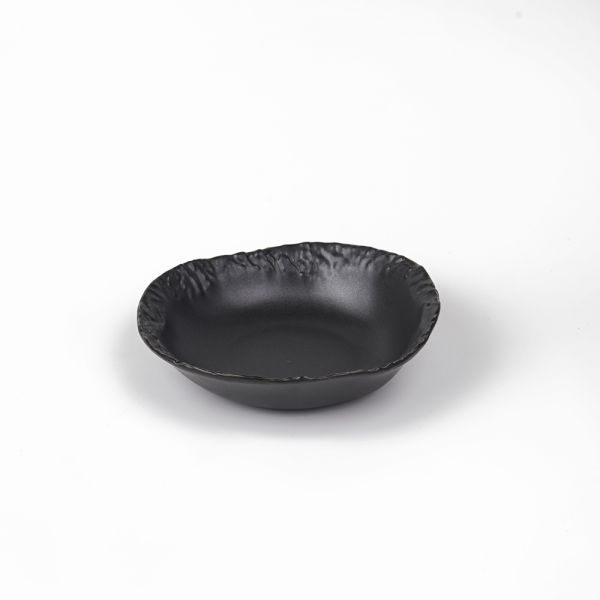 Rosa / Porcelain ( Matt White New Rock pasta plate 23 cm )